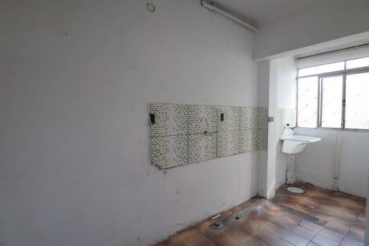 Cozinha e Área de Serviço de apartamento para alugar com 1 quarto, 33m² em Estância Velha, Canoas