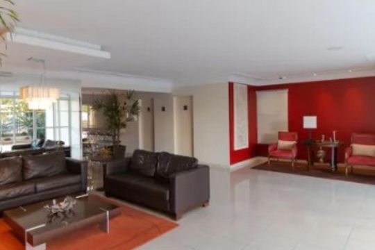 Hall de apartamento para alugar com 1 quarto, 50m² em Cambuí, Campinas