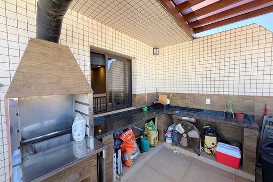Área externa de apartamento à venda com 2 quartos, 120m² em Mansões Santo Antônio, Campinas