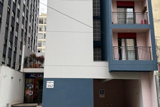 Fachada de kitnet/studio para alugar com 1 quarto, 41m² em Vila Buarque, São Paulo