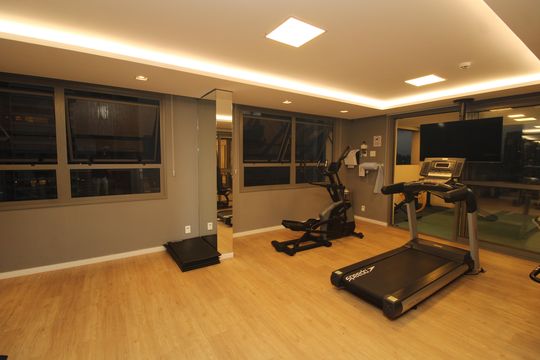 Área comum - Academia de kitnet/studio para alugar com 1 quarto, 23m² em Cursino, São Paulo