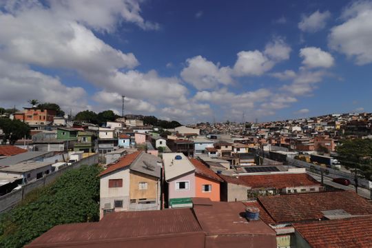 Vista da Cobertura de apartamento à venda com 3 quartos, 149m² em Vila Luzita, Santo André