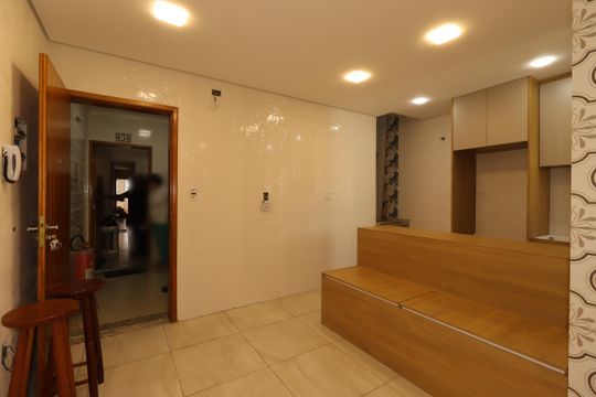 Sala de Jantar de apartamento à venda com 3 quartos, 149m² em Vila Luzita, Santo André