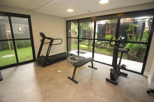 Área comum - Academia de apartamento à venda com 2 quartos, 69m² em Petrópolis, Porto Alegre