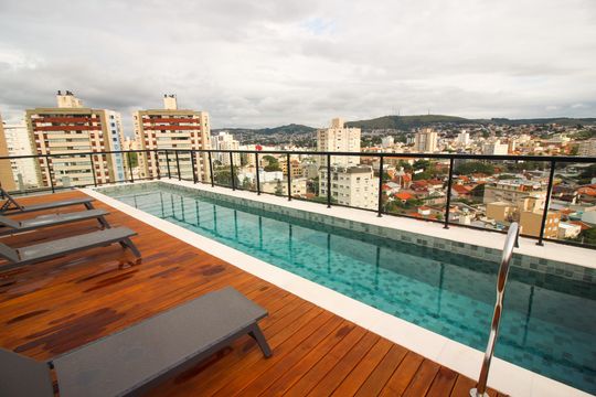 Área comum - Piscina de apartamento à venda com 2 quartos, 69m² em Petrópolis, Porto Alegre