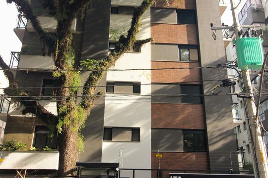Fachada do p de apartamento à venda com 2 quartos, 69m² em Petrópolis, Porto Alegre