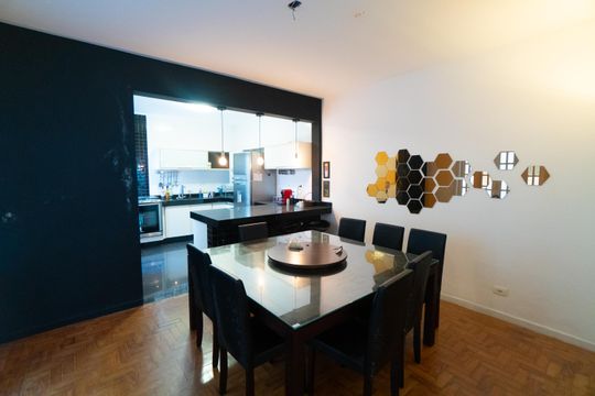 Sala de Jantar de casa à venda com 4 quartos, 182m² em Mirandópolis, São Paulo