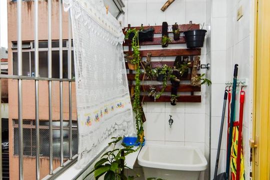 Área de Serviço de apartamento à venda com 1 quarto, 48m² em Jardim Cocaia, Guarulhos