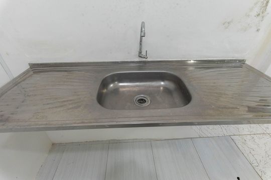 Cozinha de casa para alugar com 1 quarto, 35m² em Vila Marieta, Campinas