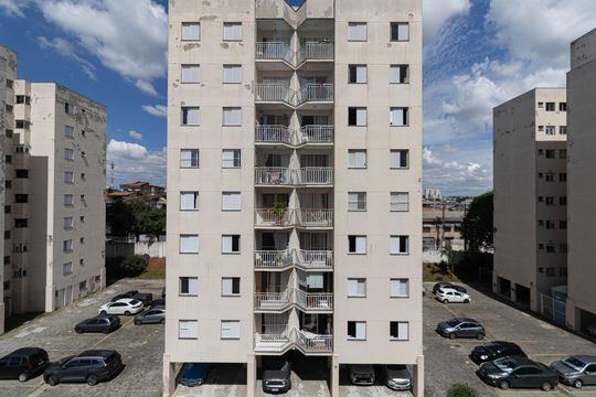 Vista Varanda Sala de apartamento à venda com 2 quartos, 56m² em Vila Carmosina, São Paulo