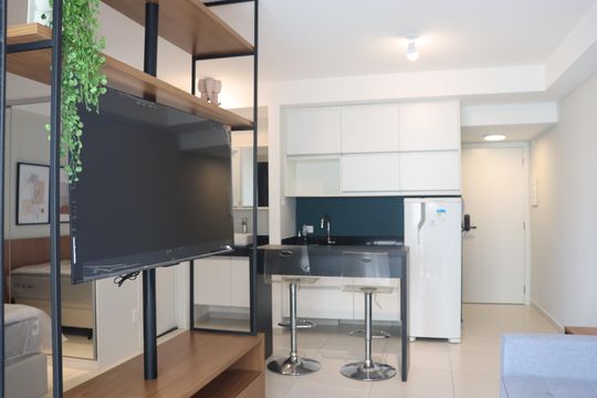 Sala de kitnet/studio para alugar com 1 quarto, 40m² em Bela Vista, São Paulo