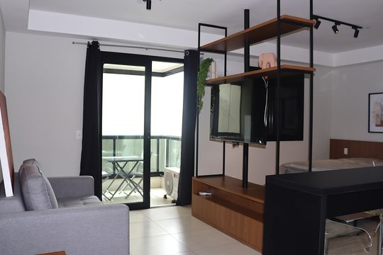 Sala de kitnet/studio para alugar com 1 quarto, 40m² em Bela Vista, São Paulo