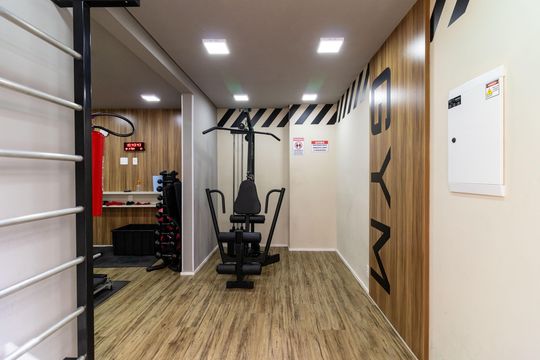 Área comum - Academia de apartamento para alugar com 2 quartos, 36m² em Bom Retiro, São Paulo