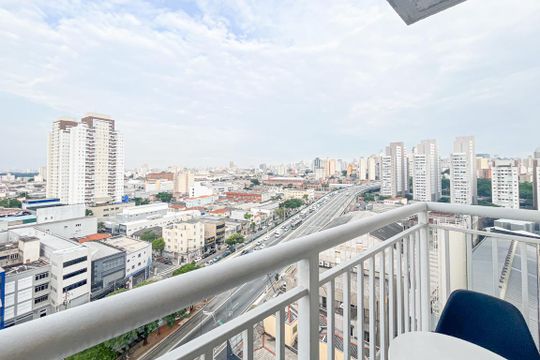 Sacada de apartamento para alugar com 2 quartos, 36m² em Bom Retiro, São Paulo