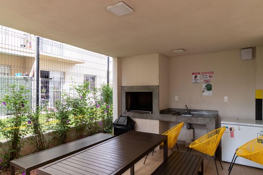 Área comum - Churrasqueira de apartamento para alugar com 2 quartos, 36m² em Bom Retiro, São Paulo