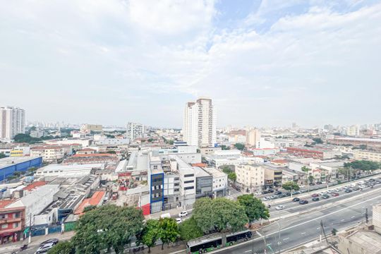 Vista do Quarto 2 de apartamento para alugar com 2 quartos, 36m² em Bom Retiro, São Paulo