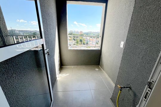 Varanda  de apartamento à venda com 2 quartos, 29m² em Jardim Imperador (zona Leste), São Paulo