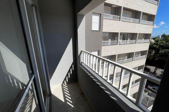Varanda  de apartamento à venda com 1 quarto, 26m² em Jardim Imperador (zona Leste), São Paulo