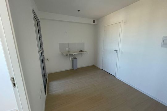 Cozinha de apartamento à venda com 2 quartos, 29m² em Jardim Imperador (zona Leste), São Paulo