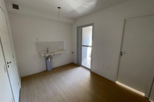 Cozinha de apartamento à venda com 2 quartos, 29m² em Jardim Imperador (zona Leste), São Paulo