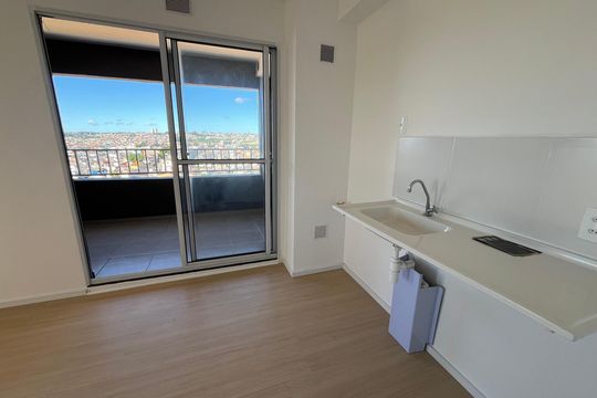 Cozinha de apartamento à venda com 1 quarto, 35m² em Jardim Imperador (zona Leste), São Paulo