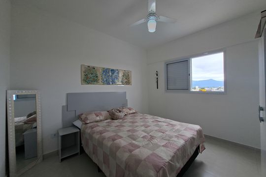 Suíte 2 de apartamento para alugar com 2 quartos, 80m² em Aviação, Praia Grande