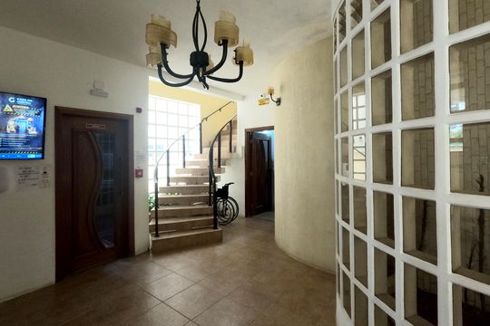 Área Comum - Hall de Entrada de kitnet/studio para alugar com 1 quarto, 37m² em Ponta da Praia, Santos