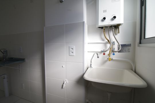 Área de serviço de apartamento para alugar com 2 quartos, 48m² em Pechincha, Rio de Janeiro