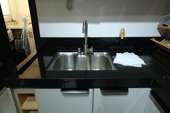 Cozinha de apartamento à venda com 2 quartos, 37m² em Itaquera, São Paulo