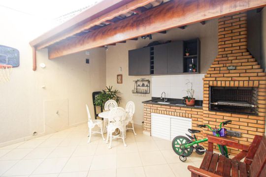 Área comum - Churrasqueira de casa para alugar com 3 quartos, 169m² em Jardim Primavera, São Paulo