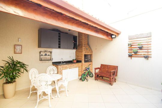 Área comum - Churrasqueira de casa para alugar com 3 quartos, 169m² em Jardim Primavera, São Paulo