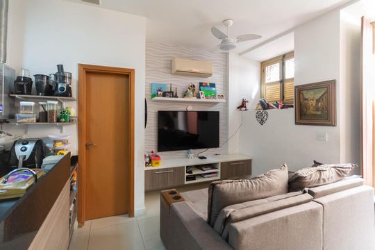 Sala de apartamento à venda com 3 quartos, 148m² em Tijuca, Rio de Janeiro