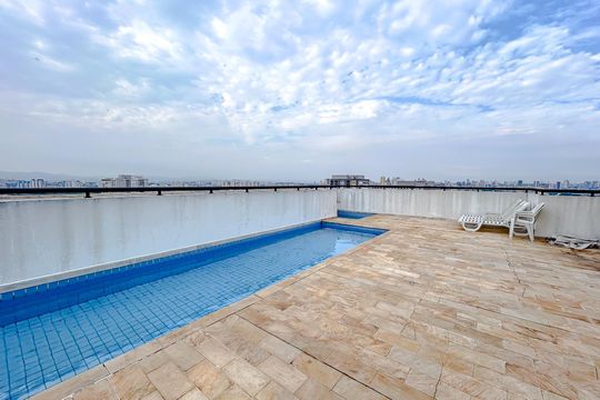 Área comum - Piscina de apartamento à venda com 2 quartos, 50m² em Maranhão, São Paulo