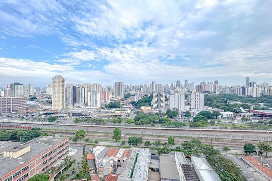Vista da Suíte de apartamento à venda com 2 quartos, 50m² em Maranhão, São Paulo