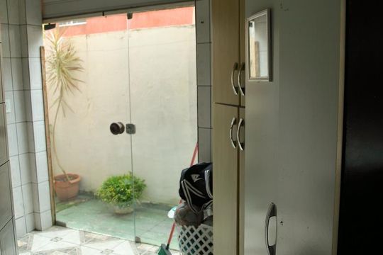 Área de Serviço de casa para alugar com 3 quartos, 125m² em Montanhão, São Bernardo do Campo