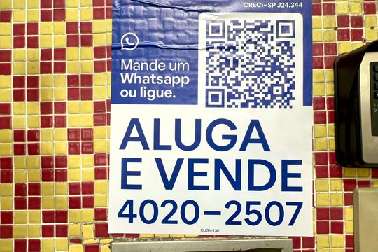 Placa de apartamento para alugar com 2 quartos, 81m² em Vila Mariana, São Paulo