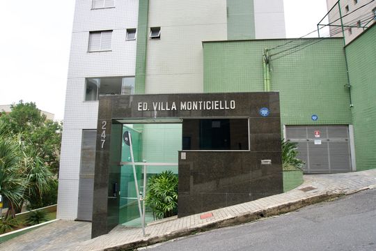 Fachada do Prédio de apartamento à venda com 2 quartos, 90m² em Cruzeiro, Belo Horizonte
