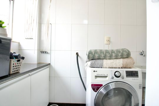 Área de Serviço de apartamento à venda com 2 quartos, 90m² em Cruzeiro, Belo Horizonte