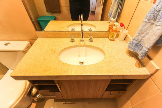 Banheiro da Suíte 2 de apartamento à venda com 3 quartos, 134m² em Belenzinho, São Paulo