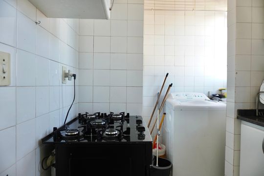 Cozinha de apartamento para alugar com 2 quartos, 69m² em Santa Ines, Belo Horizonte