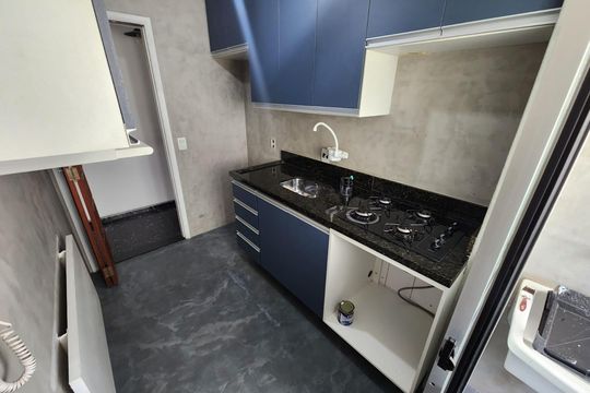 Cozinha de apartamento à venda com 2 quartos, 55m² em Alto da Mooca, São Paulo