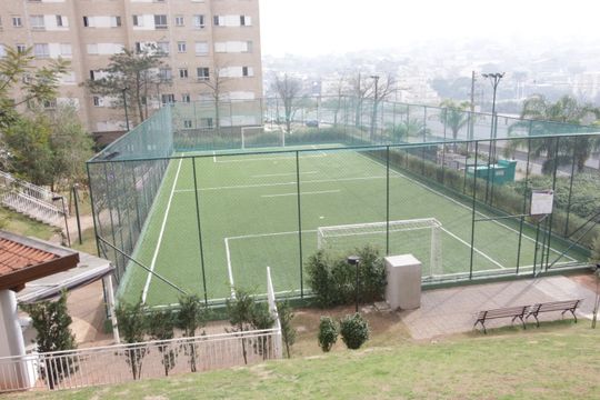 Área comum - Campo de apartamento para alugar com 2 quartos, 48m² em Novo Osasco, Osasco