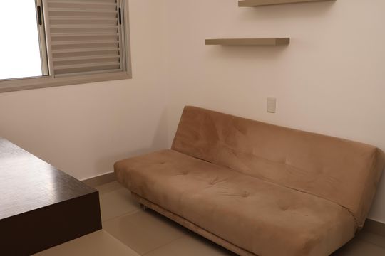 Quarto de apartamento à venda com 2 quartos, 75m² em Jardim Goiás, Goiânia