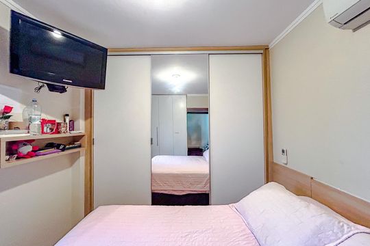 Quarto 1 - Armários de apartamento à venda com 2 quartos, 72m² em Vila Carrão, São Paulo