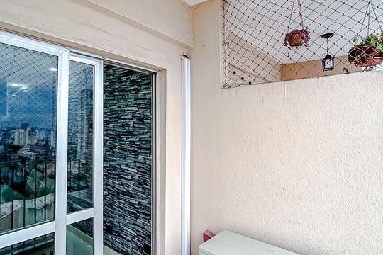Varanda de apartamento à venda com 2 quartos, 72m² em Vila Carrão, São Paulo