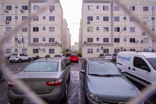 Vista do Quarto 2 de apartamento para alugar com 2 quartos, 41m² em Vila Lage, São Gonçalo