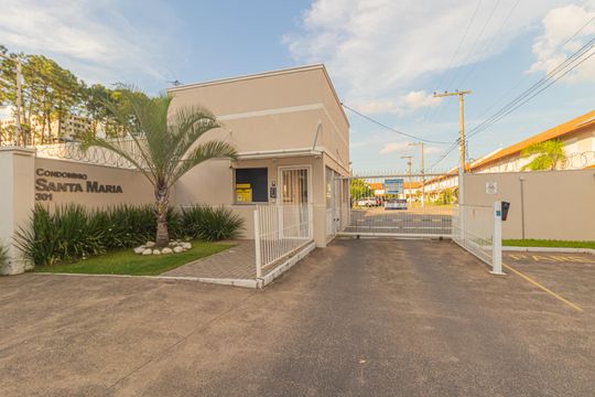 Fachada do Condomínio de casa de condomínio à venda com 3 quartos, 122m² em Fátima, Canoas