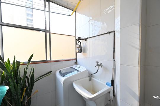 Lavanderia de apartamento à venda com 1 quarto, 38m² em Mirandópolis, São Paulo