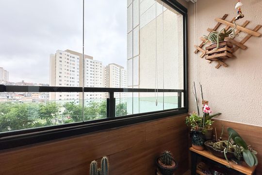 Sacada de apartamento à venda com 3 quartos, 60m² em Parque Santo Antonio, São Bernardo do Campo