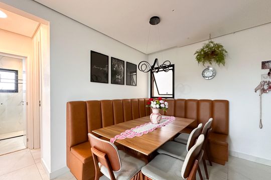 Sala de apartamento à venda com 2 quartos, 58m² em Vila Dusi, São Bernardo do Campo